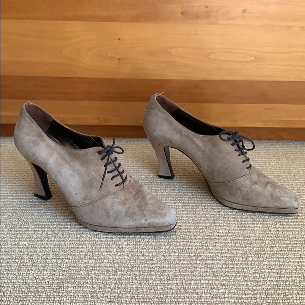 Suede Heels